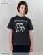 ダークソウル × TORCH TORCH/ 鉄板のパッチのTシャツ インクブラック Mサイズ - イメージ画像4