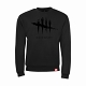 Dead by Daylight/ Sweater Black on Black スウェット サイズS GE6165S - イメージ画像1