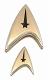 STAR TREK DISCOVERY ENTERPRISE COMMAND BADGE AND PIN SET / APR192956 - イメージ画像1