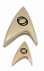 STAR TREK DISCOVERY ENTERPRISE SCIENCE BADGE AND PIN SET / APR192957 - イメージ画像1
