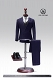 メール スーツ ver.2.0 for ナローショルダー 1/6 アウトフィット セット ブルー ver POP-X27-B - イメージ画像1
