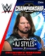 WWE フィギュア チャンピオンシップ コレクション #1 AJスタイルズ - イメージ画像2