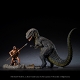 恐竜100万年 ONE MILLION YEARS B.C./ アロサウルス vs トゥマク ソフビ フィギュア セット - イメージ画像1
