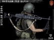 ロシア FSB アルファ部隊 マシンガンナー 2004 ベスラン 1/12 アクションフィギュア LW010 - イメージ画像8