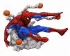 マーベルギャラリー/ マーベルコミック: パンプキンボム スパイダーマン 壁掛けPVCスタチュー - イメージ画像2