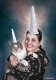 ユニコーンの頭の角を模した猫ちゃん用のバルーンハット - イメージ画像3