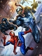 マーベルコミック/ スパイダーマン vs ヴェノム アートプリント by デイブ・ウィルキンス - イメージ画像2