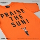 ダークソウル × TORCH TORCH/ Tシャツコレクション アンコール: 太陽の戦士ソラール オレンジ Sサイズ - イメージ画像2