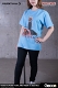 Gecco ライフマニアックス/ サイレントヒル3: ロビー・ザ・ラビット Tシャツ 撲殺兎 サックス サイズS - イメージ画像14