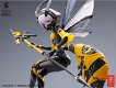 【お取り寄せ終了】SNAIL SHELL G.N.PROJECT BEE-03W WASP GIRL ブンちゃん 1/12 アクションフィギュア - イメージ画像3