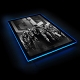 Zack Snyder's Justice League ブラック＆ホワイト グループシーン LED ポスターサイン ウォールライト - イメージ画像2