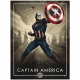CAPTAIN AMERICA POSING WOOD WALL ART / JUN212857 - イメージ画像1