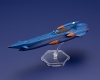 【再生産】ふしぎの海のナディア/ 万能潜水艦 ノーチラス号 1/1000 プラモデルキット - イメージ画像1