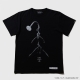 TORCH TORCH/ 黒沢清 アパレルコレクション: CURE キュア シャワーヘッド T-Shirt ブラック Sサイズ - イメージ画像1
