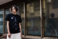 TORCH TORCH/ 黒沢清 アパレルコレクション: CURE キュア シャワーヘッド T-Shirt ブラック Sサイズ - イメージ画像6