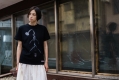 TORCH TORCH/ 黒沢清 アパレルコレクション: CURE キュア シャワーヘッド T-Shirt ブラック Sサイズ - イメージ画像7