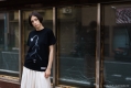 TORCH TORCH/ 黒沢清 アパレルコレクション: CURE キュア シャワーヘッド T-Shirt ブラック XLサイズ - イメージ画像8