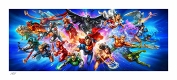 DCコミックス/ ジャスティスリーグ The World's Greatest Super Heroes by イアン・マクドナルド アートプリント - イメージ画像1