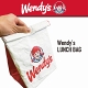 WENDY'S（ウェンディーズ）/ ランチバック（イエロー） - イメージ画像1
