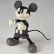 フィギュアコンプレックス ムービーリボ/ ディズニー: ミッキーマウス 1936 モノトーンカラー ver - イメージ画像3