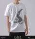 TORCH TORCH/ エイリアン チェストバスター Tシャツ バニラホワイト サイズM - イメージ画像3