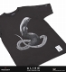 TORCH TORCH/ エイリアン チェストバスター Tシャツ ブラック サイズM - イメージ画像6