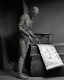 ユニバーサルモンスター/ ミイラ再生 The Mummy: イムホテップ 7インチ アクションフィギュア ブラック＆ホワイト ver - イメージ画像5