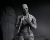 ユニバーサルモンスター/ ミイラ再生 The Mummy: イムホテップ 7インチ アクションフィギュア ブラック＆ホワイト ver - イメージ画像8