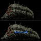 【再生産】タケヤ式自在置物/ 風の谷のナウシカ 王蟲 オーム - イメージ画像5