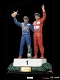 アラン・プロスト＆アイルトン・セナ 1993 オーストラリアGP ラストポディウム 1/10 DX アートスケール スタチュー - イメージ画像7