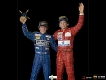 アラン・プロスト＆アイルトン・セナ 1993 オーストラリアGP ラストポディウム 1/10 DX アートスケール スタチュー - イメージ画像8