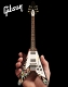 ジミ・ヘンドリックス ギブソン フライングV サイケデリック 1/4 ギター ミニチュアモデル - イメージ画像1
