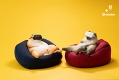 Lazy animals series レイジーアニマルシリーズ by guodong/ オレンジ猫 ビニールフィギュア - イメージ画像5