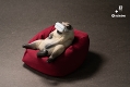 Lazy animals series レイジーアニマルシリーズ by guodong/ シャム猫 ビニールフィギュア - イメージ画像1