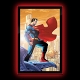 Superman #204 by ジム・リー LED ポスターサイン ウォールライト - イメージ画像1