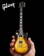 ガンズ・アンド・ローゼズ スラッシュ Gibson Les Paul Standard November Burst 1/4 ギター ミニチュアモデル - イメージ画像1