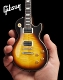 ガンズ・アンド・ローゼズ スラッシュ Gibson Les Paul Standard November Burst 1/4 ギター ミニチュアモデル - イメージ画像2