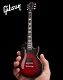 ガンズ・アンド・ローゼズ スラッシュ Ltd Edition Vermillion Burst Gibson Les Paul Standard 1/4 ギター ミニチュアモデル - イメージ画像1