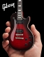 ガンズ・アンド・ローゼズ スラッシュ Ltd Edition Vermillion Burst Gibson Les Paul Standard 1/4 ギター ミニチュアモデル - イメージ画像2