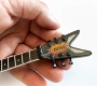 パンテラ ダイムバッグ・ダレル Dean Dime O Flame ML 1/4 ギター ミニチュアモデル - イメージ画像3