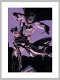 DCコミックス/ ザ・バット＆ザ・キャット by クレイ・マン アートプリント - イメージ画像1