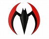バットマン・ザ・フューチャー/ バットマンビヨンド バットラング レプリカ アクセサリー レッド ver - イメージ画像1