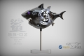 ZERO PLAIN/ メカニカル・オーシャン・キュート: 鮫（サメ）ブラックカラー コレクションフィギュア - イメージ画像4