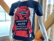 福崎町妖怪グッズシリーズ/ GAJIRO Tシャツ＆ステッカーセット 赤 Sサイズ - イメージ画像3