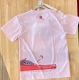 福崎町妖怪グッズシリーズ/ ガジロウさん Tシャツ おひるね ピンク XLサイズ - イメージ画像4