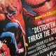 エロスティカ/ Destroy'em All! Thrash the Zombies フレーム入り シルクスクリーン アートプリント 2nd Ver. artwork by Rockin' Jelly Bean - イメージ画像4