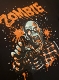 エロスティカ/ PLAID SHIRT ZOMBIE Tシャツ ブラック サイズM - イメージ画像2