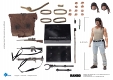 エクスクイジットスーパーシリーズ/ ランボー Rambo First Blood: ジョン・ランボー 1/12 アクションフィギュア - イメージ画像6