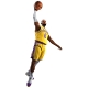 NBA スターティングラインナップ シリーズ1/ レブロン・ジェームズ 6インチ アクションフィギュア ロサンゼルス・レイカーズ ver - イメージ画像5