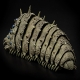 タケヤ式自在置物/ 風の谷のナウシカ: 王蟲 オーム 手のひらサイズ 3種コンプリートセット - イメージ画像7